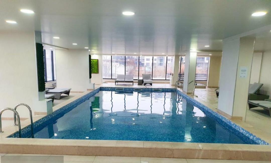 Alezzi Luxury Apartment Spa Resort Piscina Incalzita Sauna Parking Năvodari Buitenkant foto